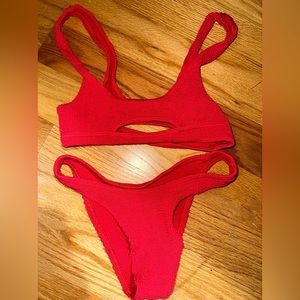 Bondeye swimsuit set - red